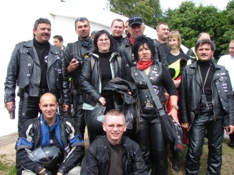 Motocyklowa pielgrzymka do Wilna Ostra Brama 2009